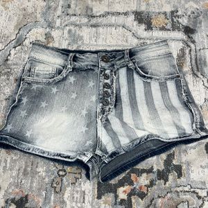 Rue21 American Flag Design Shorts